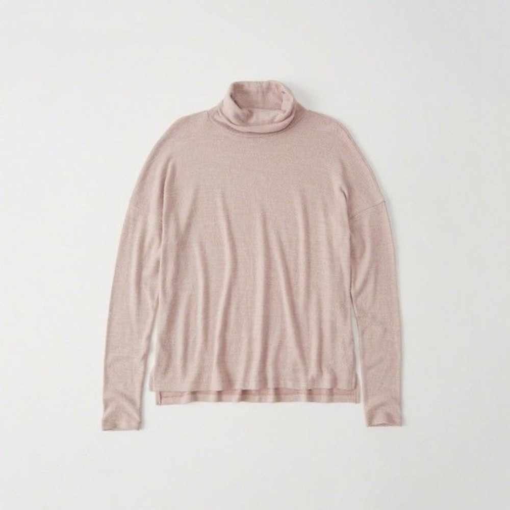 Cozy Pink Turtleneck